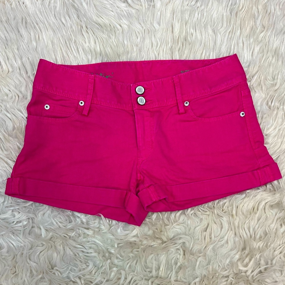 Lilly Pulitzer Pink Jean Shorts